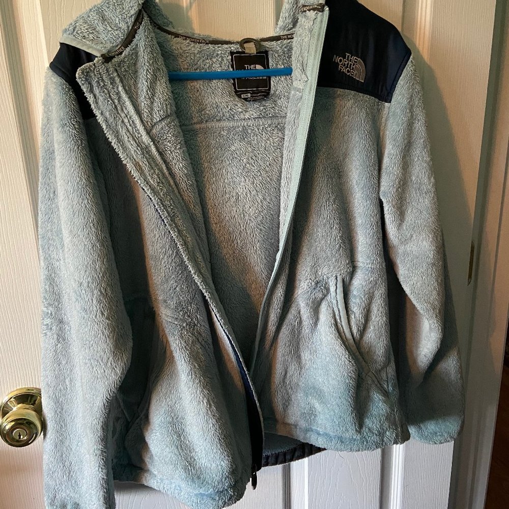 North Face Light Blue Jacket